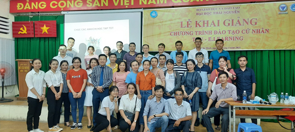 Lễ Khai Giảng Chương trình Đào tạo Cử nhân TNU – E.LEARNING Tại TP Hồ Chí Minh Ngày 25/04/2021