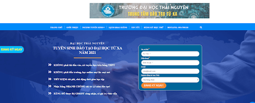 Kênh digital marketing qua website