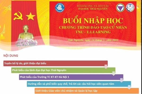 nhập học Online