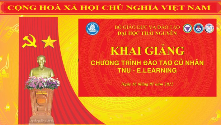 Khai giảng Online chương trình TNU - E.Learing ngày 15/6/2022