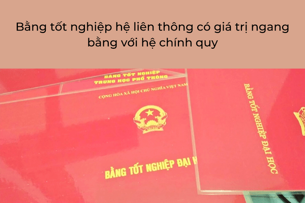 trung cap nghe co lien thong dai hoc duoc khong